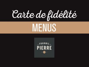 Carte de fidélité MENUS