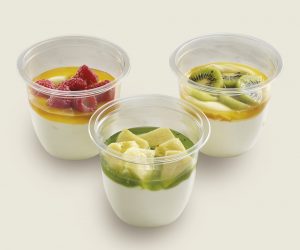 FROMAGE BLANC FRUITS ET COULIS DE FRUITS